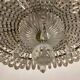 Italian Crystal Beaded Chandelier, 1960s