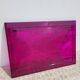 Plateau Kartell Dune rose par Mario Bellini