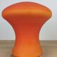 Atomic mushroom lamp orange glass 70's