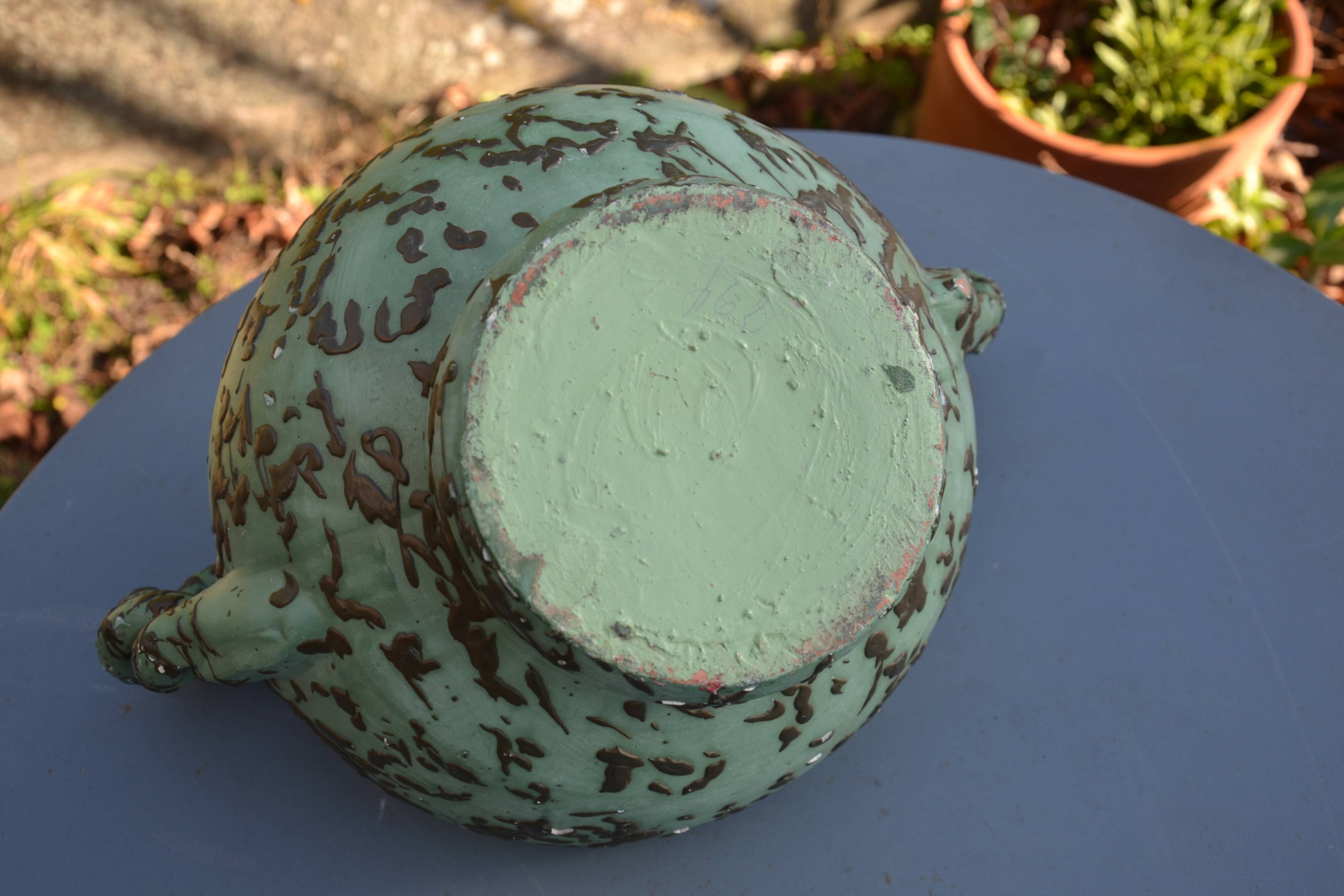 Antique cup with handles