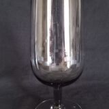 Set of 6 colored Art Deco style glasses, large size, 1960s