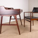 Danish rosewood desk, model 56 by Arne Wahl Iversen for Vinde Mobelfabrik 1960.