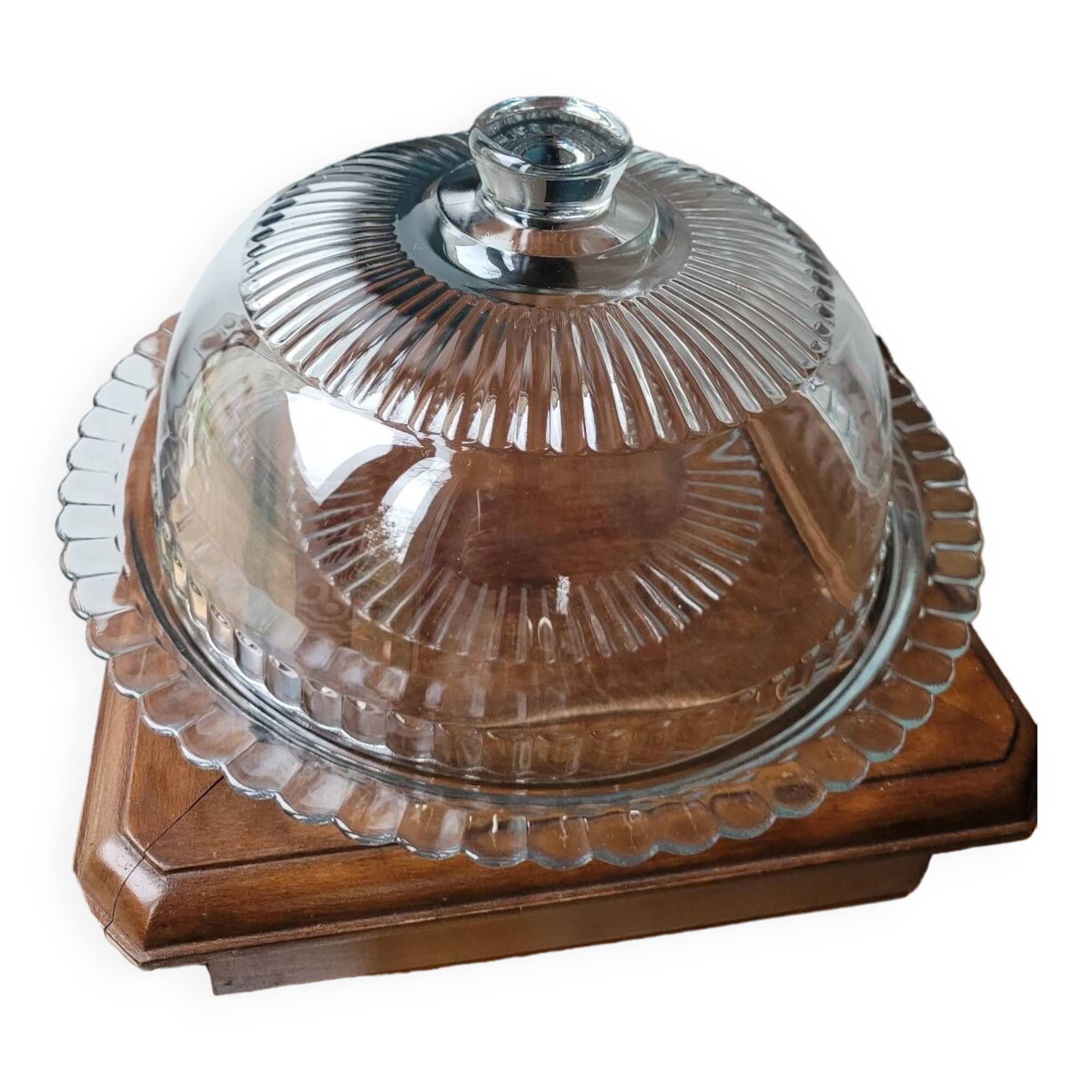 Luminarc glass cheese bell