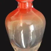 Vase en verre épais, verrerie Ingrid Glashütte (Euskirchen, Allemagne)
