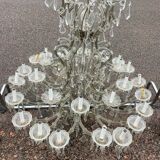 Lustre en cristal de bohème marie-thérèse 30 lumières