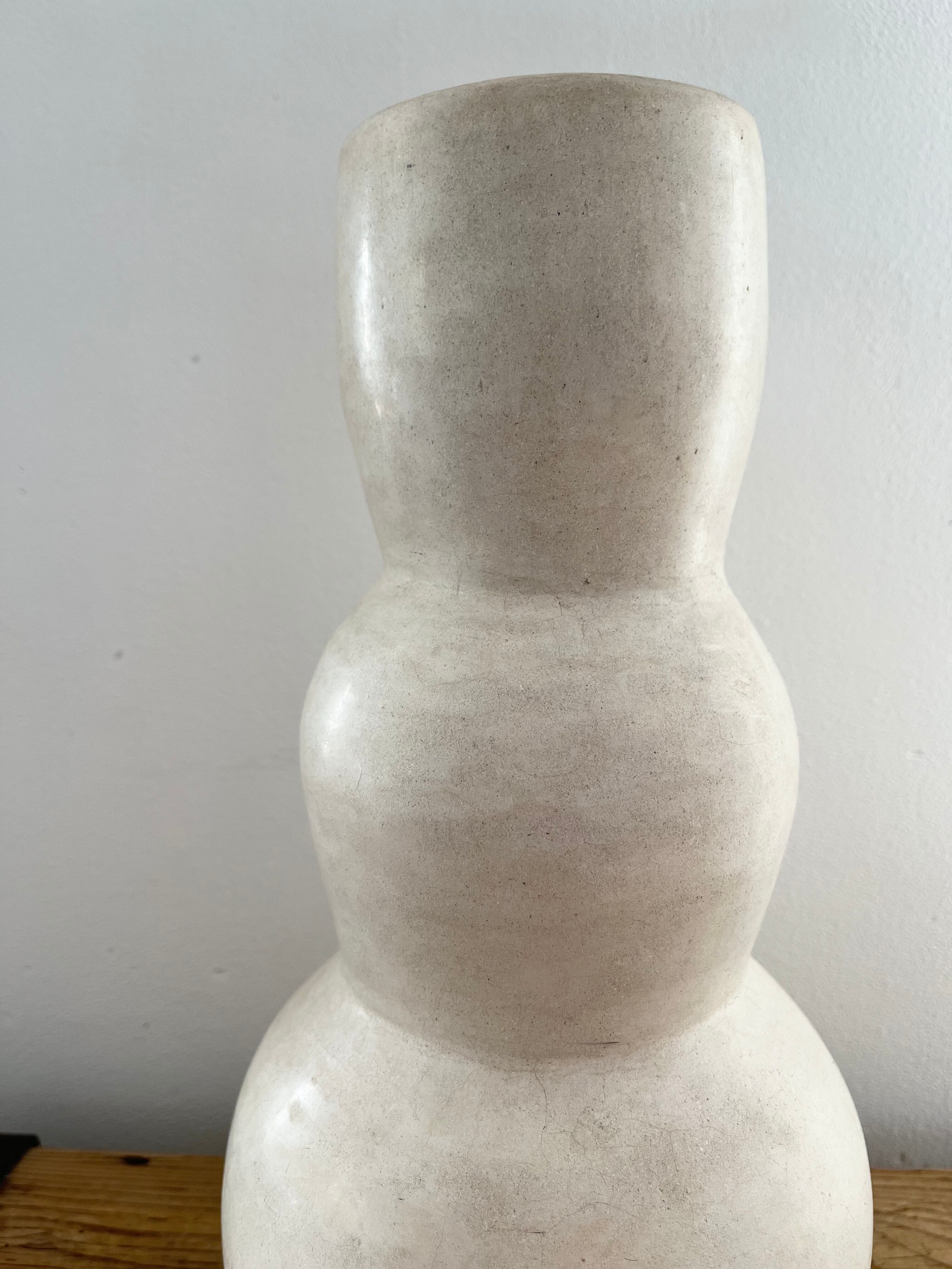 Moroccan vase tadelakt