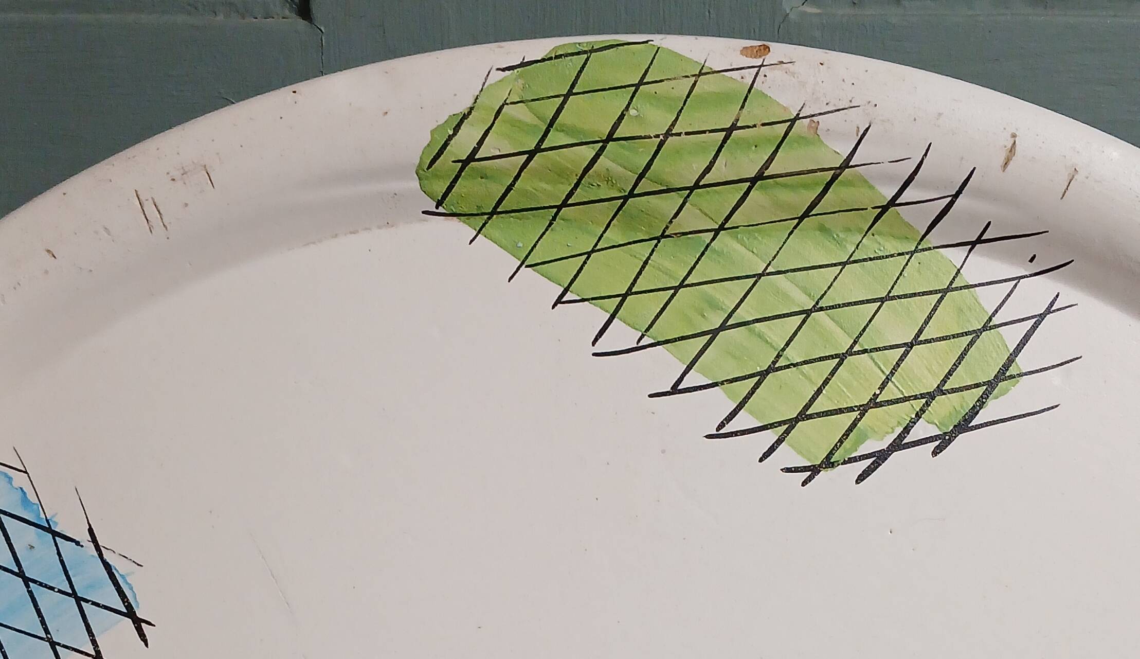 Ceramic plate Poët-Laval 50s