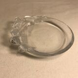 Old empty pocket in crystal