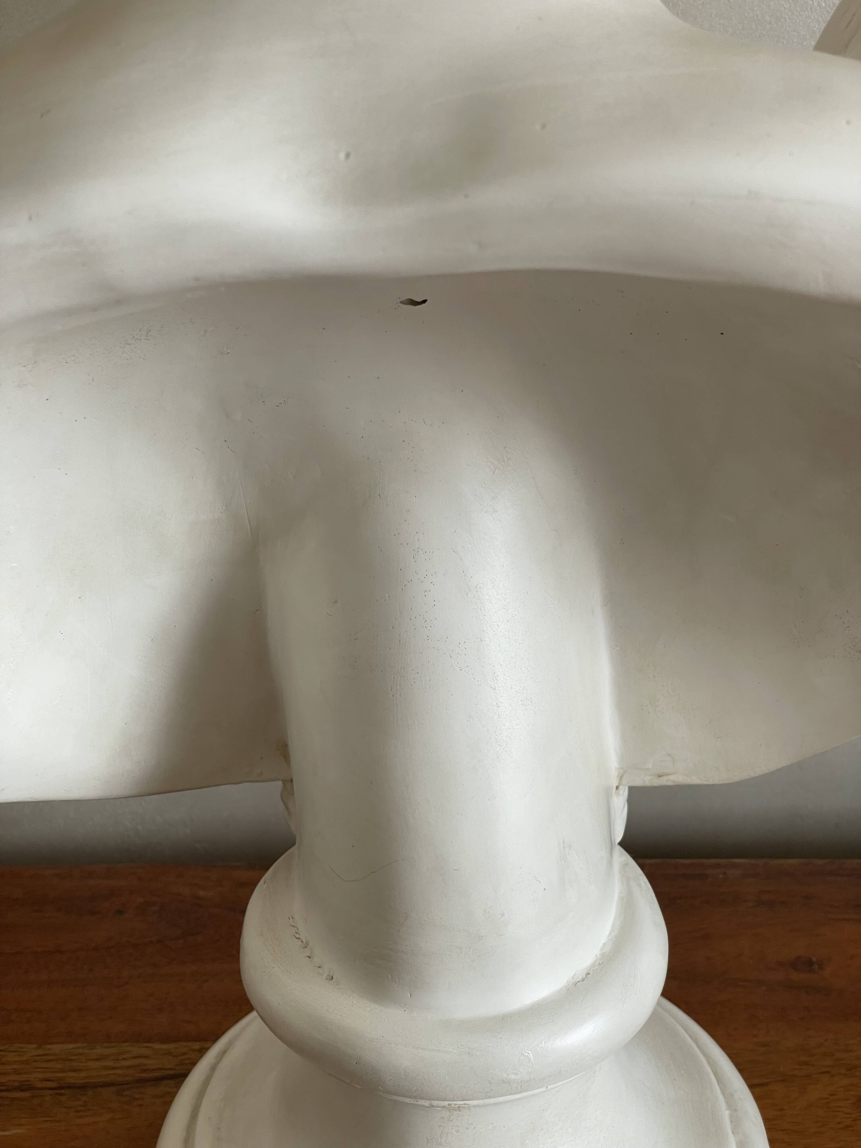 Large Hermes plaster bust