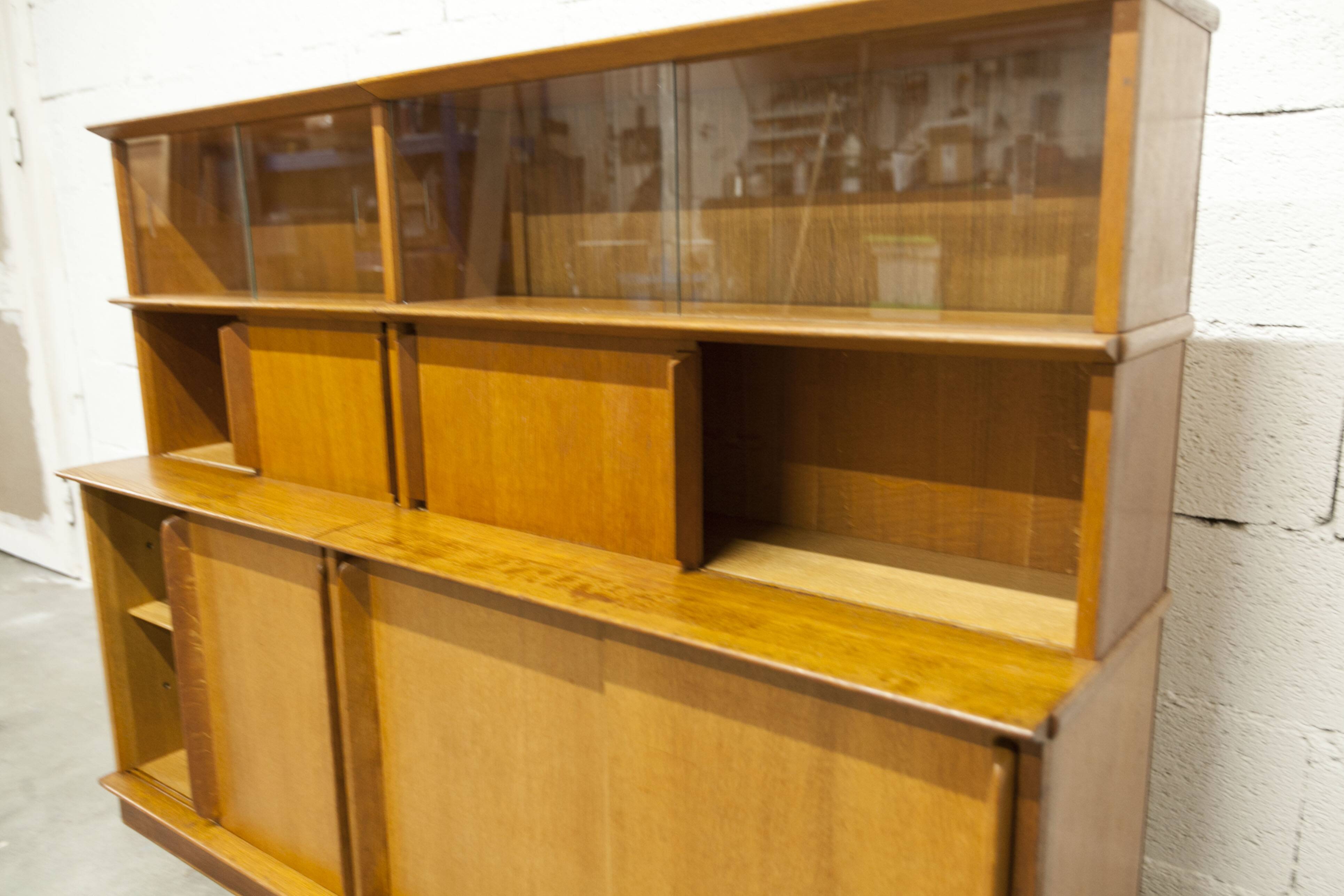 Oscar low display bookcase by Didier Rozaffy, 1952