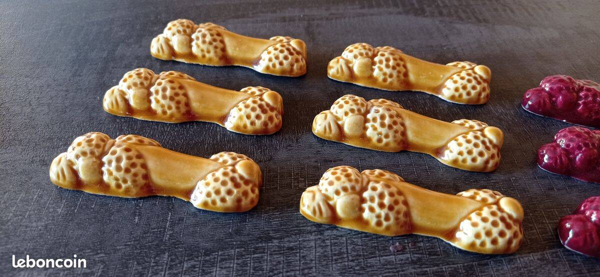 Vintage ceramic poodle knife holder