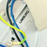 Extra Large Amber Bubble Glass Ceiling Light - H. Tynell for Limburg, 1960s