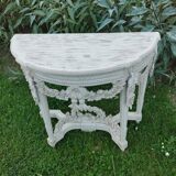 console en bois style louis xvi