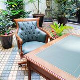 Genoveva executive style desk and armchair