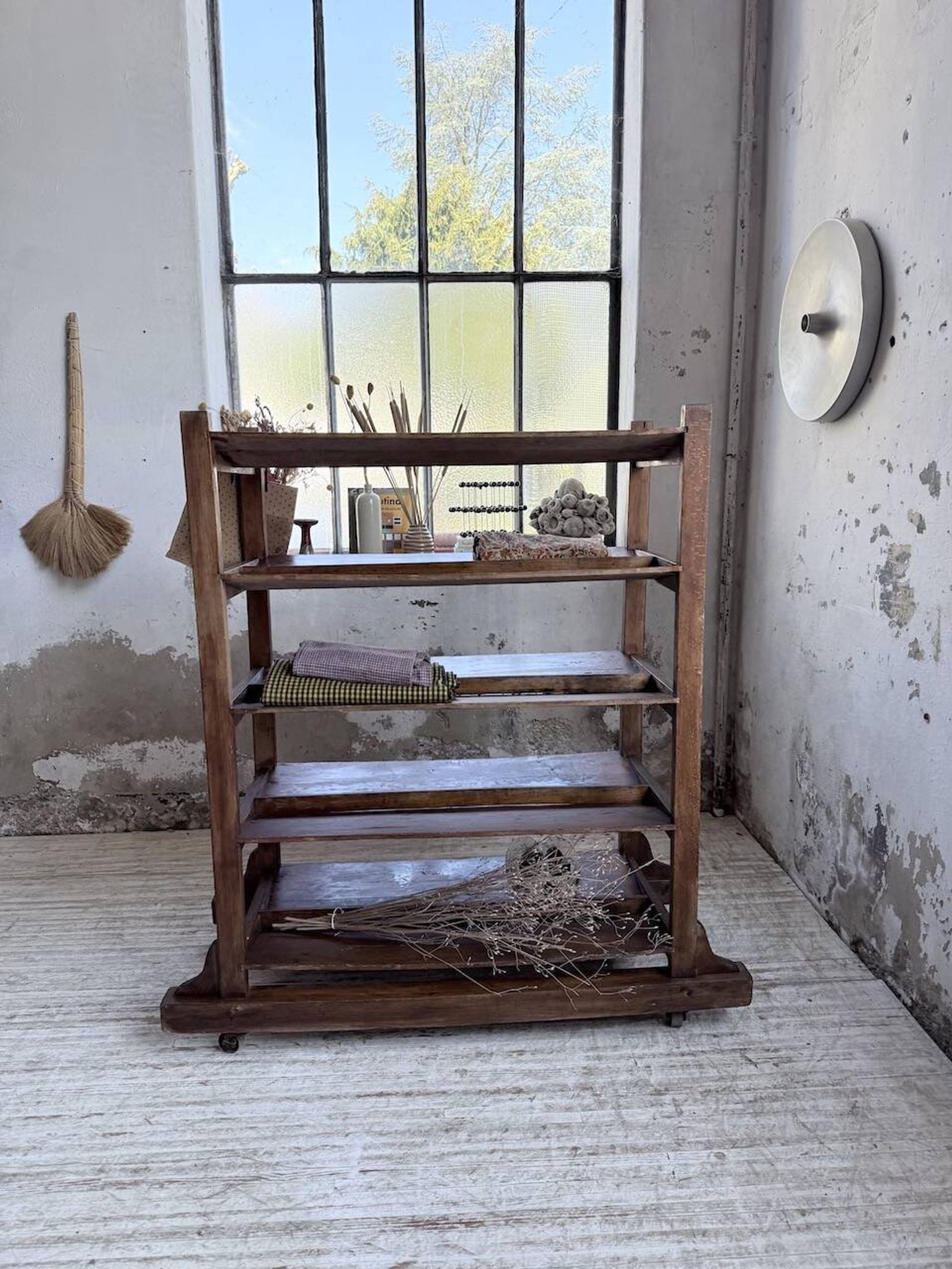 Old bakery shelf from the 1950s.