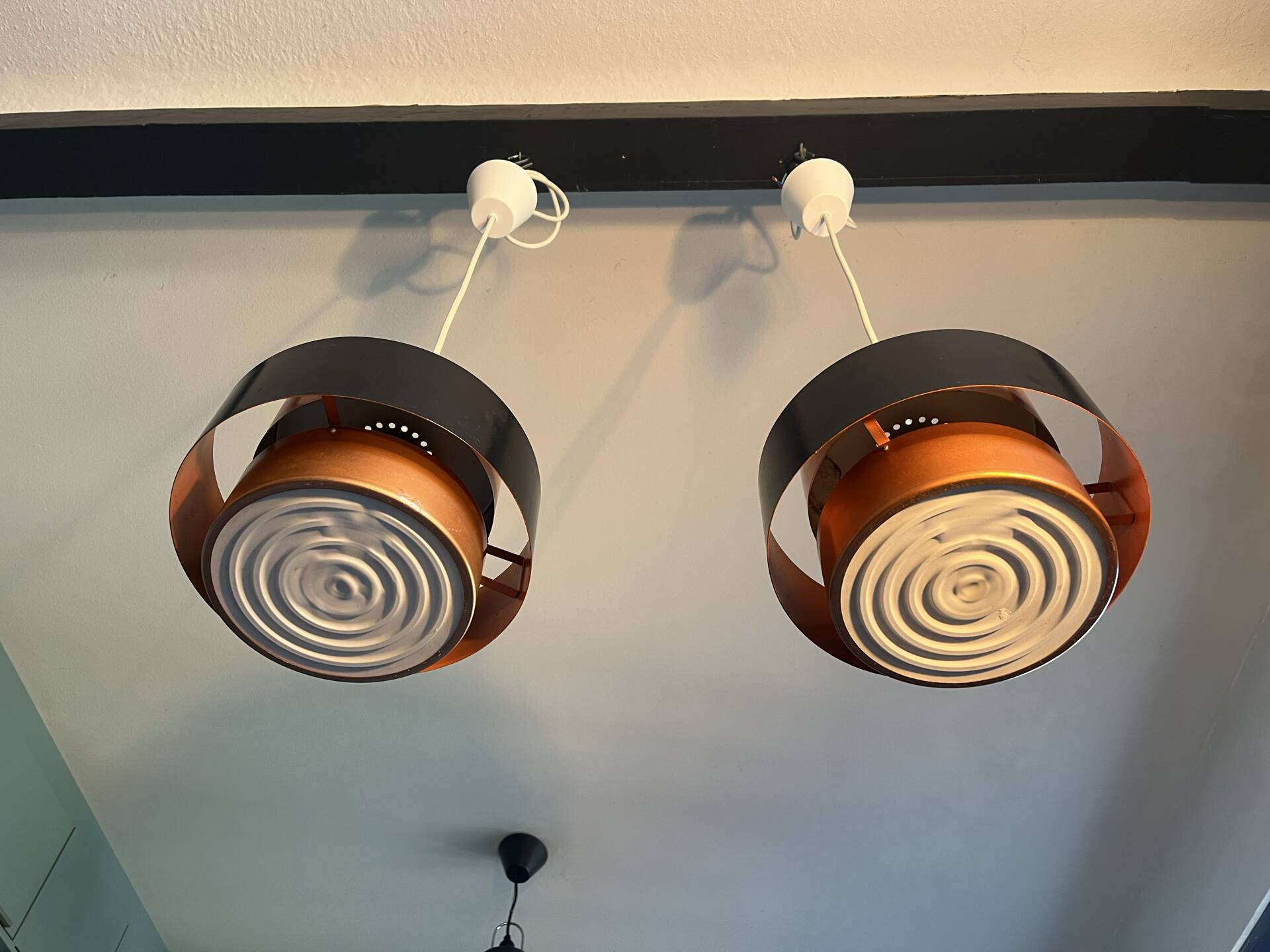 Suspension pair Juno by Jo Hammerborg for Fog & Morup