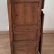 Buffet bas vintage 1700 en bois de chêne. Commode rustique en bois