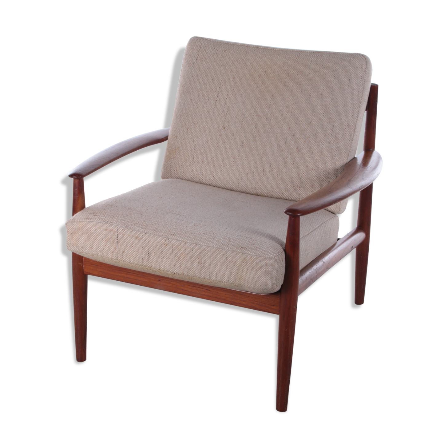 Original teak armchair design by Greta Jalk Model 118, Denmark
