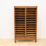 Armoire à stores moderniste, années 1930, Tchécoslovaquie