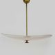chandelier pale pink painter's palette, modernist suspension year 50