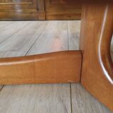 Scandinavian extendable oval table in G Plan teak
