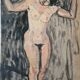 Study of nude in the workshop - oil of 1923 by Bordes