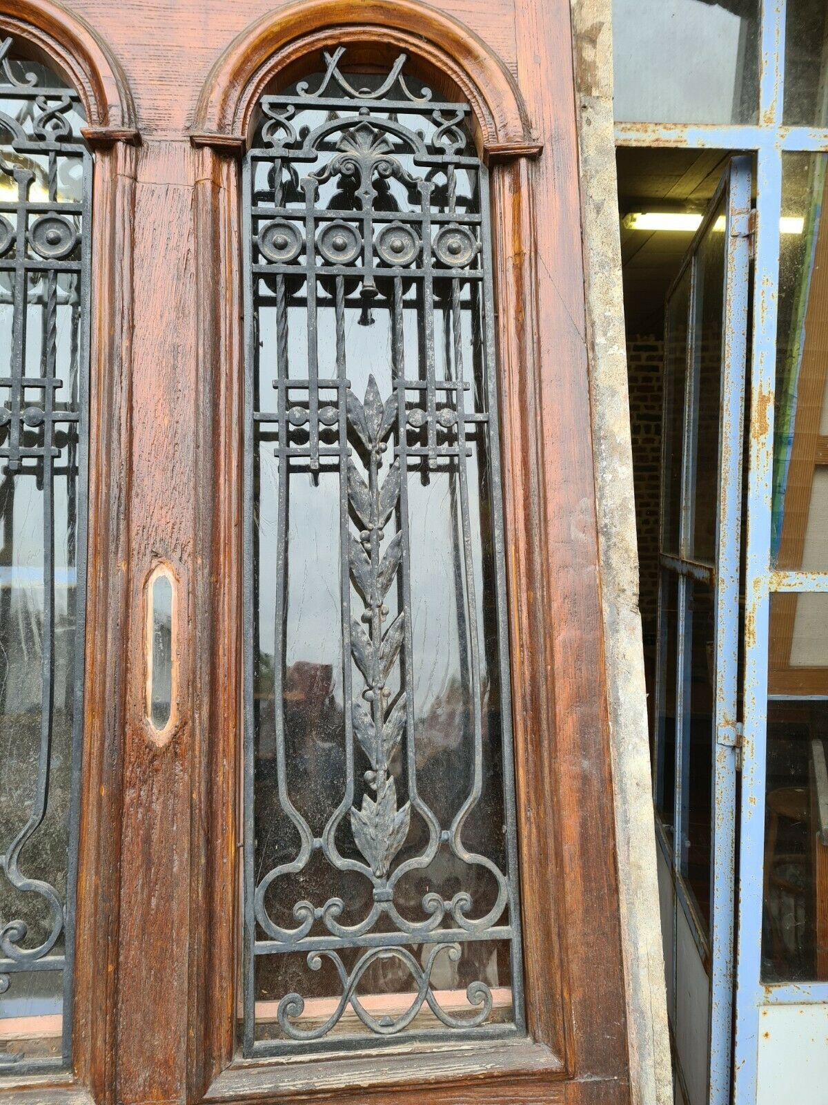 Oak front door