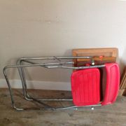 Folding child desk