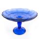 Bol à fruits Art Déco, verre pressé, Ząbkowice, Pologne, années 1950