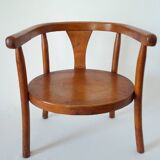 Vintage Baumann children's wooden chair
