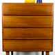 Teak chest of drawers from Omann Jun, 1960s