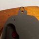 Asymmetrical wall clock 1960 Bayard formica