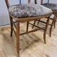 Lot of retro wooden chairs