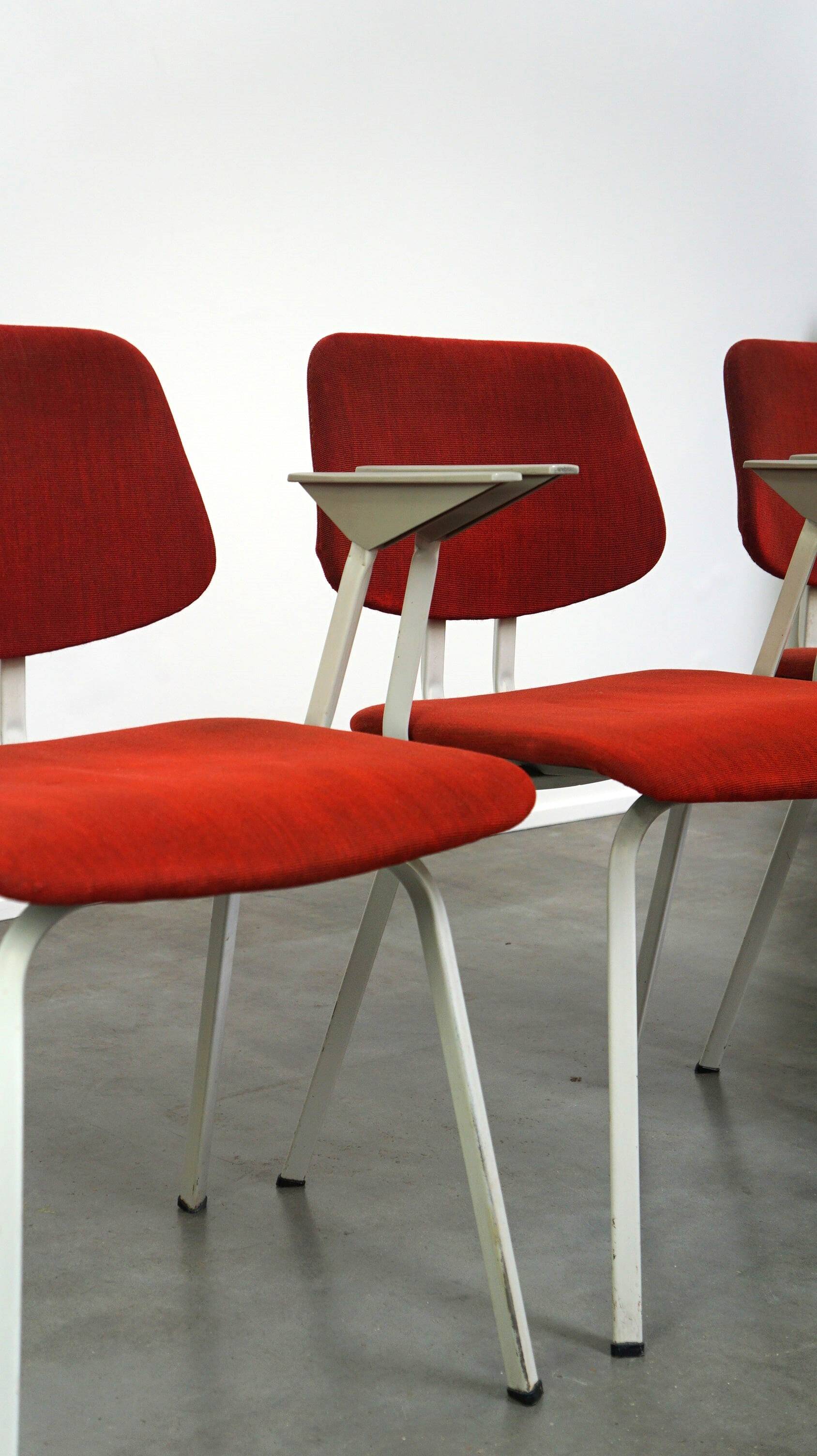 Set of 3 vintage design chairs by Friso Kramer for Ahrend de Cirkel from the late 1960s