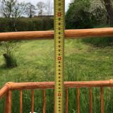 Rattan magazine holder