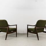 Vintage Armchairs By Edmund Homa, Poland, 1960s, set of 2