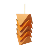 Lampe suspendue, conçue par le célèbre Louis Weisdorf, pour le danois Lyfa en 1970, modèle EKKO