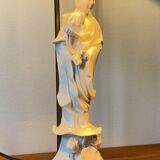 Fine ceramic lamp from the early 20th century