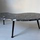 Tubble table by Pode/Leolux composite marble Grigio Carnico 50's style