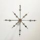 Lustre Space Age in the shape of an atom by Gaetano Sciolari, 1970s.