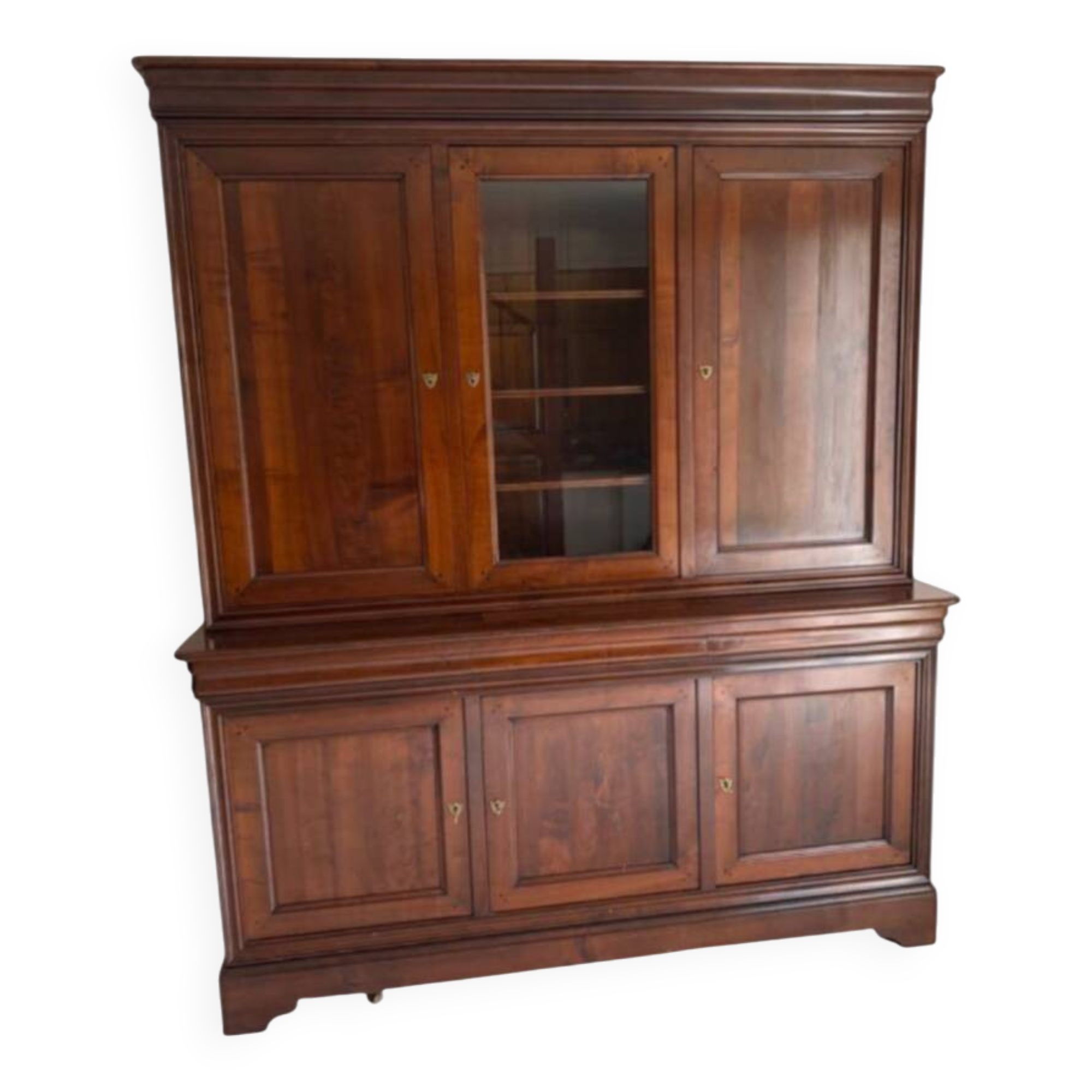 Bibliothèque en bois massif