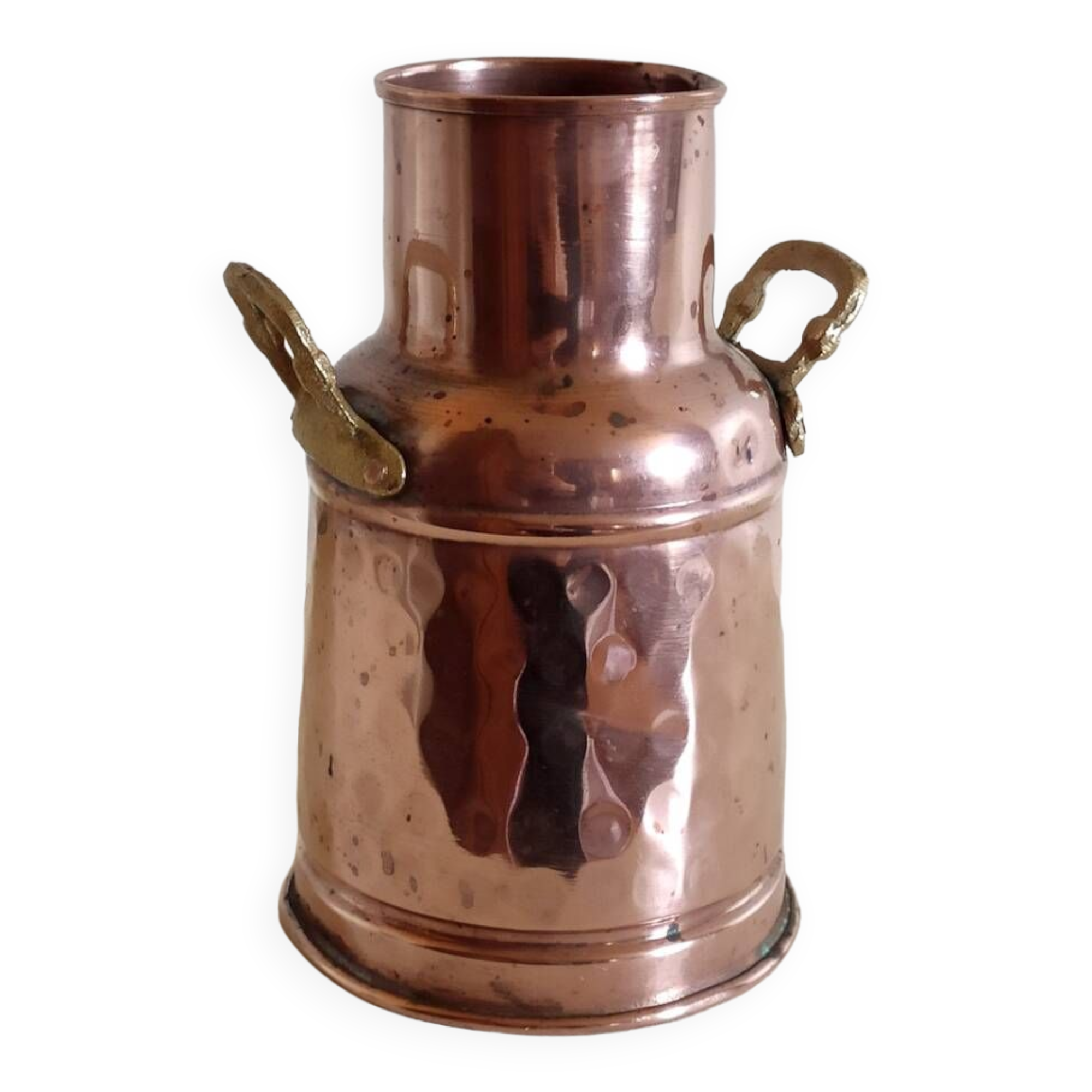 Small copper milk jug