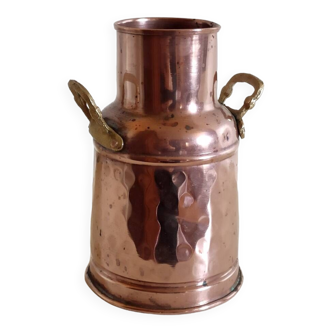 Small copper milk jug