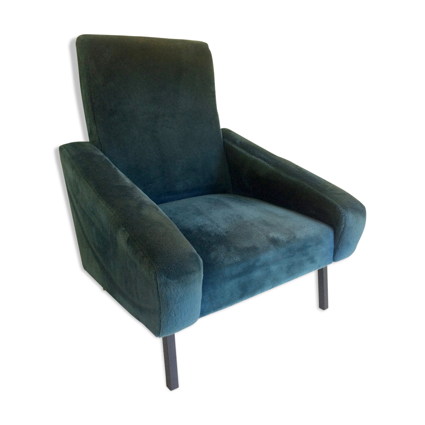 Armchair blue duck