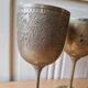 Lot De 4 Calisse Verre En Laiton