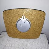 Clock pendulum formica bistrot bar 60s