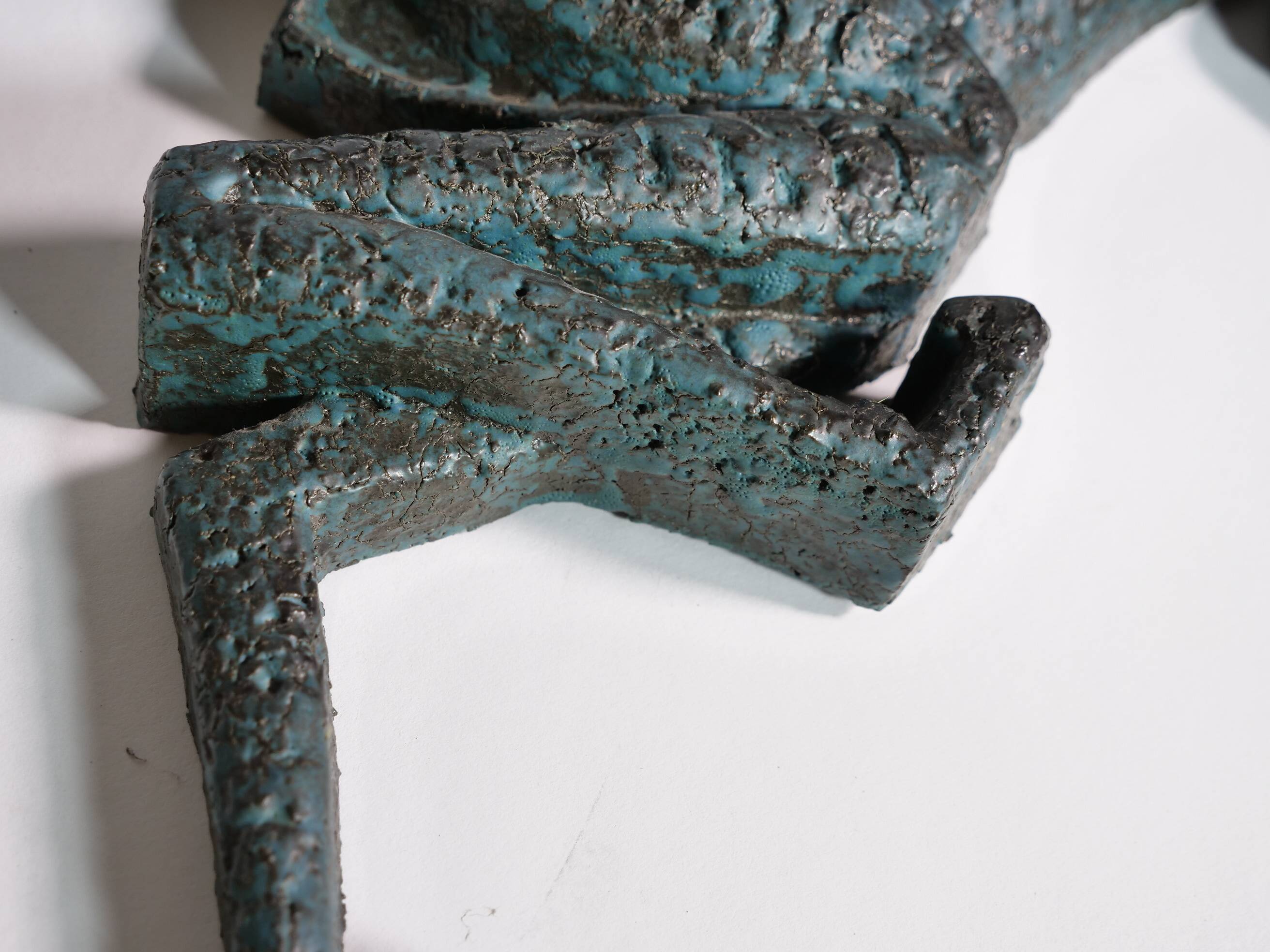 Sculpture murale de cheval en bronze, style Mid-Century, années 1960