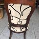Napoleon 3 Style armchair / fireside chair in mahogany