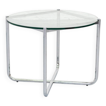 Table basse MR de Mies van der Rohe pour Knoll, années 1980.