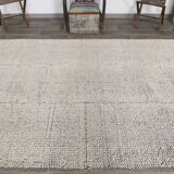 6x10 Rug For Living Room Soft Blue Beige Vintage Rug, 194x303Cm SK 34945